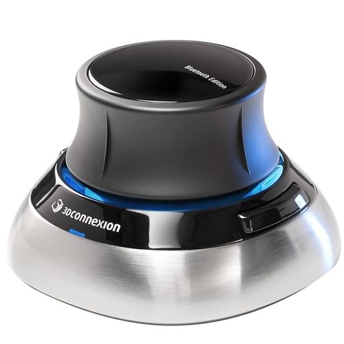 Mouse 3D - Sem fio - 3Dconnexion SpaceMouse Wireless - Preto/Cinza - 3DX-700115