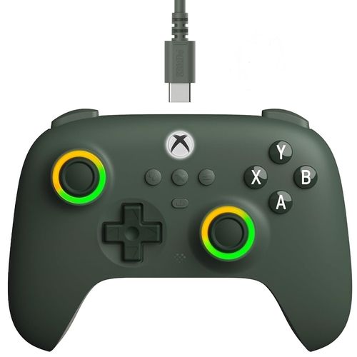 Controle c/Fio 8BitDo p/ Xbox - Ultimate C Dark Green - 82CF03D