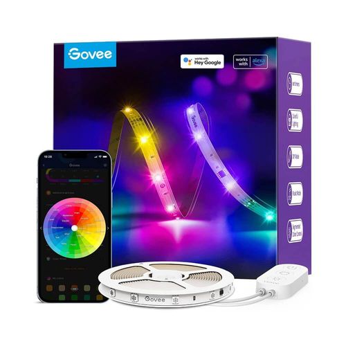 Fita de LED Govee RGBIC Basic Wi-Fi + Bluetooth 5m - H618A3D1