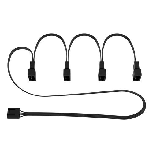 Cabo Splitter p/ ventoinha - Arctic - 1 > 4x 4 pinos PWM – ACCBL00007A” /><br />
Cabo Splitter p/ ventoinha – Arctic – 1 > 4x 4 pinos PWM Aumente sua ventilação Mesmo que você não tenha conectores de ventoinha suficientes na sua placa-mãe, o Cabo Divisor de Ventoinha PWM de 4 Pinos permite que você conecte até quatro ventoinhas de gabinete a um único conector. Se você quiser conectar mais de quatro ventoinhas de gabinete ou o consumo total de energia exceder 1 ampere, você deve usar o Hub de Ventoinha de Gabinete ARCTIC. Ele tem dez slots de ventoinha e é alimentado diretamente via energia SATA. Gerenciamento de cabos aprimorado O cabo divisor de ventoinhas PWM de 4 pinos facilita o gerenciamento dos seus cabos, permitindo que você coloque ventoinhas facilmente em qualquer posição do seu gabinete. A distância de 70 cm até o primeiro conector de ventoinha permite que você passe o cabo em uma área do gabinete onde ele não é visível. Controle de ventilador síncrono Seu sinal PWM configurado será enviado de forma síncrona para todos os ventiladores que estiverem conectados ao Cabo Divisor de Ventilador PWM de 4 Pinos. O RPM do primeiro soquete do ventilador será lido e enviado de volta para seu sistema. Seção transversal mínima, flexibilidade máxima A ARCTIC usa os mesmos materiais para o cabo divisor de ventoinha PWM de 4 pinos que para os cabos da ventoinha do gabinete. Esses materiais provaram ser duráveis ??e flexíveis. O revestimento adicional foi intencionalmente omitido para manter a seção transversal pequena. Isso permite que os cabos sejam incorporados discretamente no sistema de gerenciamento de cabos existente e também sejam roteados por áreas estreitas do gabinete. O controle de tensão também é possível O cabo divisor de ventoinha PWM de 4 pinos também é compatível com ventoinhas e conectores de 3 pinos. Isso permite que a velocidade da ventoinha seja controlada pela voltagem e seja passada para todas as ventoinhas conectadas. Assim como com ventoinhas PWM de 4 pinos, a velocidade da primeira ventoinha é lida, enquanto o quarto pino permanece livre.</p>
<hr>
<h2>Categoria: Hardware</h2>
<h3>O preço de Cabo Splitter p/ ventoinha – Arctic – 1 > 4x 4 pinos PWM – ACCBL00007A que conseguimos extrair do sistema no dia acima era de <strong>R$ 23.52</strong>.</h3>
<p>Se ocorreu mudança de preço, pode ser verificado no seguinte link: <a target=