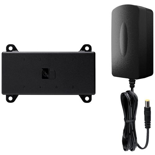 Hub p/ ventoinhas 4 pinos Noctua NV-SPH1 (8 canais, PWM c/ adaptador de energia)