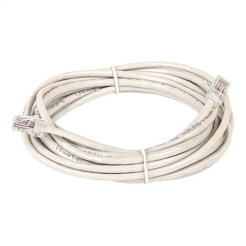 Cabo de Rede 1,0m c/ conectores (Patch) - Cat5 Branco
