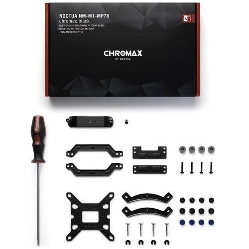 Kit Montagem Noctua (Multi-Socket/78mm) - NM-M1-MP78 CH.BK (chromax.black)