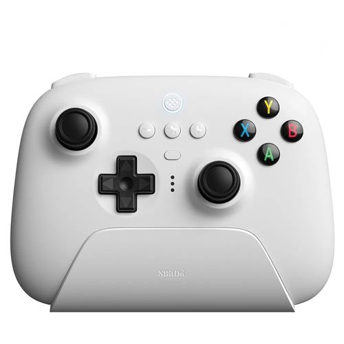 Controle Wireless 8BitDo - Ultimate 2.4G Hall Edition (Branco) - 81HA07