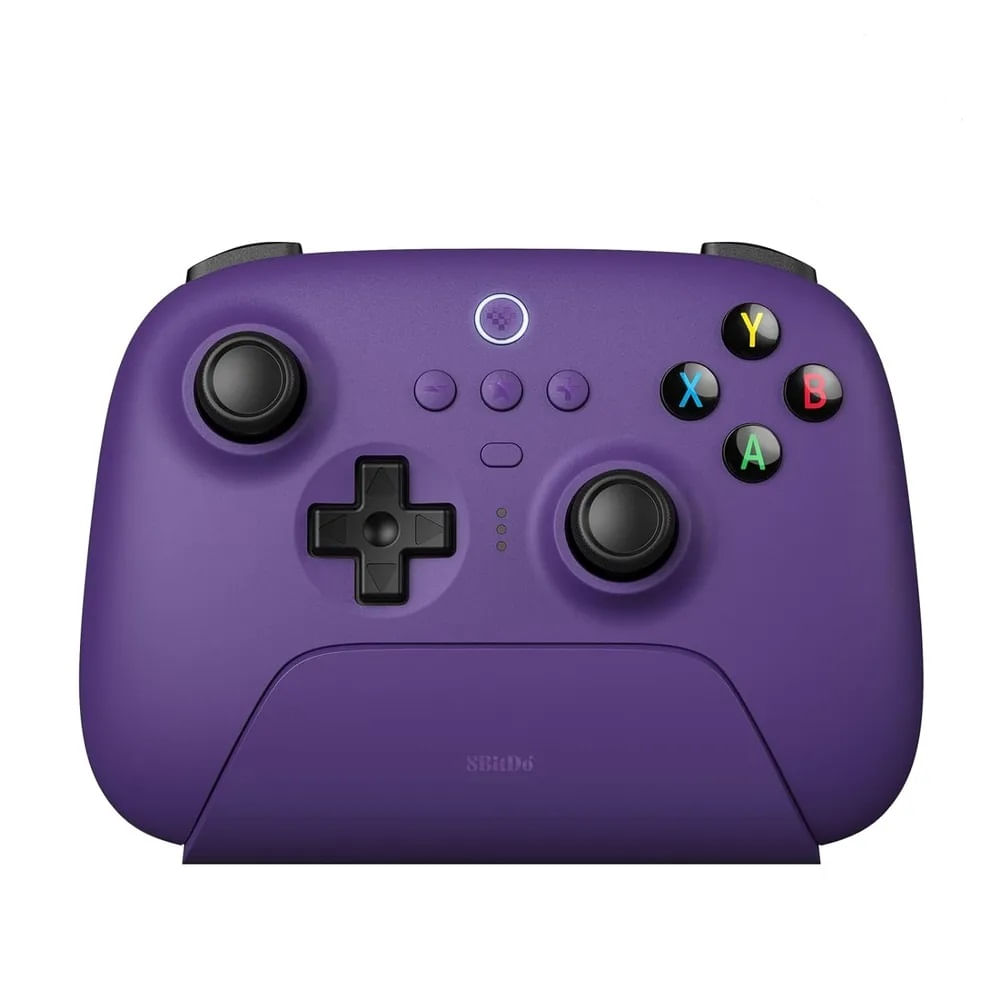 Controle Wireless 8BitDo - Ultimate 2.4G Hall Edition (Roxo) - 81HA09