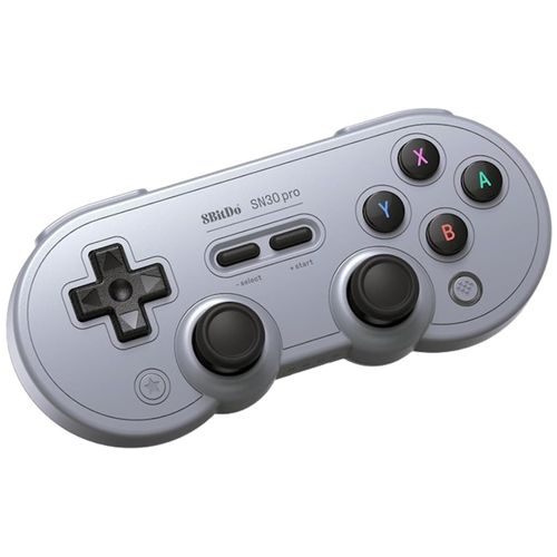 Controle Bluetooth 8BitDo - SN30 Pro p/ Android - Grey Hall Edition - (Cinza) - 80DM02