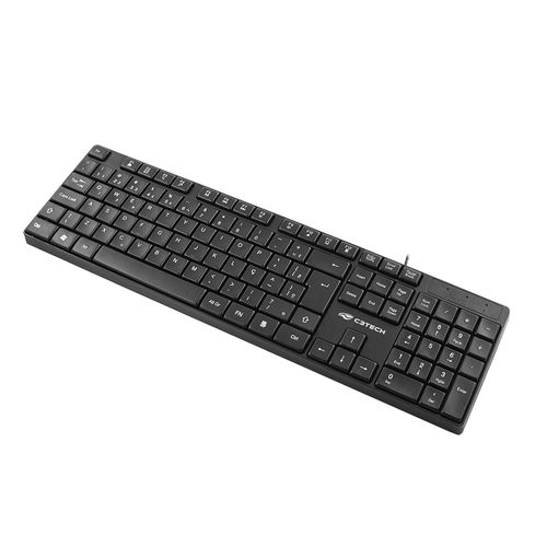 Teclado USB - C3 Tech - Preto - KB-M11BK