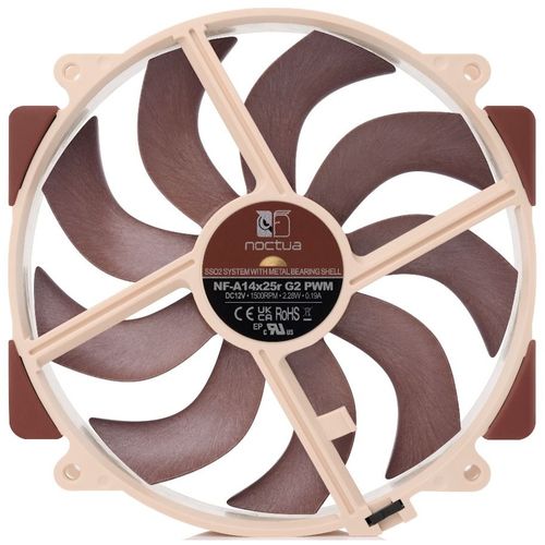 Ventoinha (Cooler) - 14cm Noctua NF-A14X25r G2 PWM