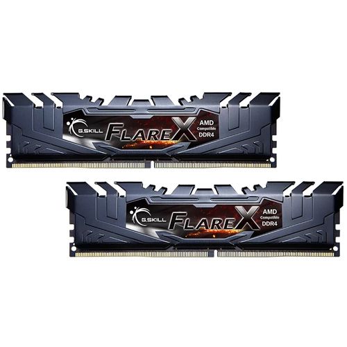 Memória DDR4 16GB (2x8GB) 3.200MHz G.Skill Flare X - F4-3200C16D-16GFX