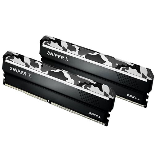 Memória DDR4 32GB (2x16GB) 3.200MHz G.Skill Sniper X - F4-3200C16D-32GSXWB