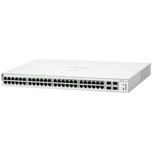 Switch 48 Portas Gerenciável - 1/10GBE - 4SFP/SFP+ - HPE Aruba Instant On - 1930 - JL686B