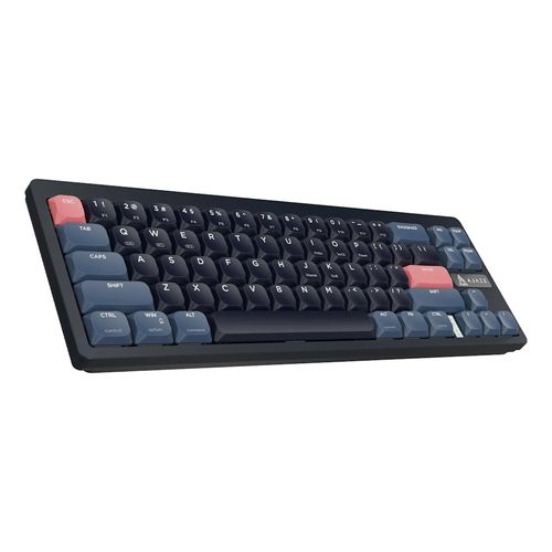 Teclado Mecânico Ajazz AKL680 - (USB-C, Bluetooth 5.1 e 2.4Ghz) - Blue, Black