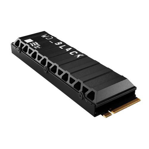 SSD - M.2 (2280 / PCIe NVMe) - 4TB - Western Digital Gaming Black SN850X - WDS400T2XHE (Gen4, R/W 7300MBs/6600MBs, 2400TBW)