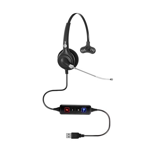Headset Monoauricular USB - FP 360 Premium - TopUse - Protetor em espuma - FP360USB