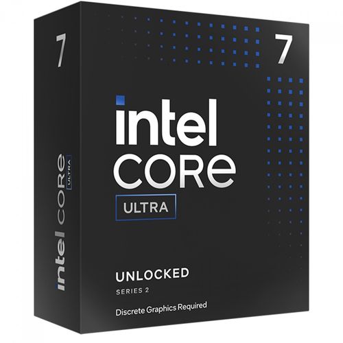 Processador Intel Core Ultra 7 265KF (LGA1851, 3.9GHz, 20 Cores) - BX80768265KF