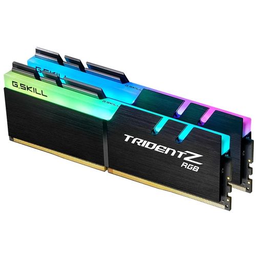 Memória DDR4 32GB (2x16GB) 3.600MHz G.Skill Trident Z RGB - F4-3600C18D-32GTZR