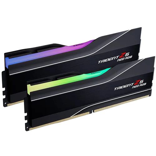 Memória DDR5 32GB (2x16GB) 5.600MHz G.Skill Trident Z5 Neo RGB - F5-5600J2834F16GX2-TZ5NR