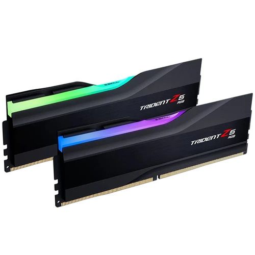 Memória DDR5 64GB (2x32GB) 6.400MHz G.Skill Trident Z5 RGB - F5-6400J3239G32GX2-TZ5RK