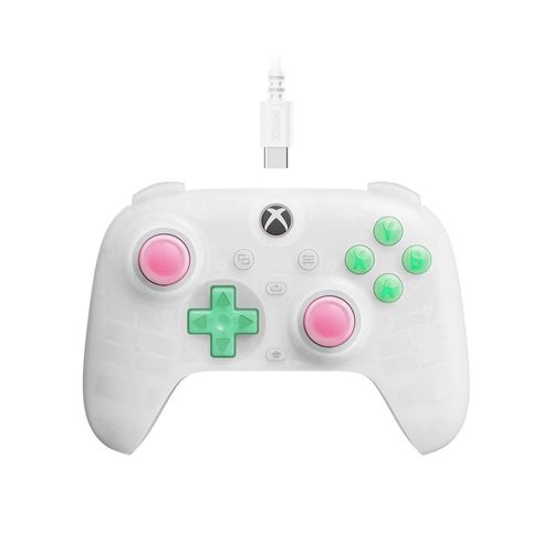 Controle c/Fio 8BitDo p/Xbox - Ultimate Mini - Translucent White - 82CC01D