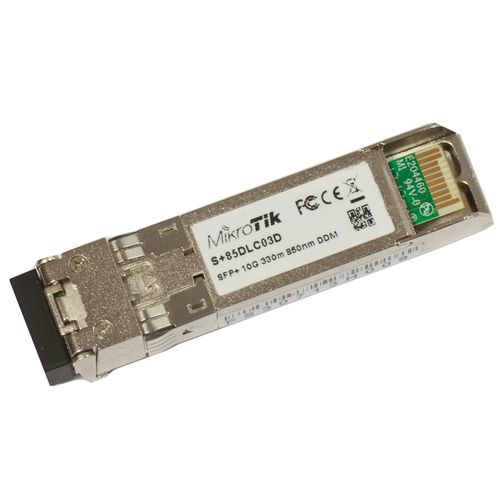 Modulo SFP - Mikrotik - S+85DLC03D (SFP 10G conector Dual LC de 850nm) S+85DLC03D