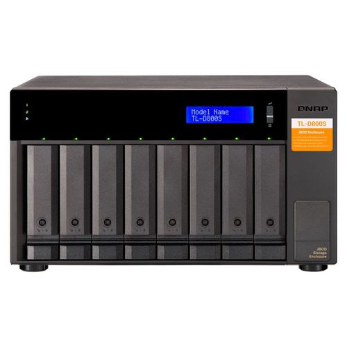 NAS Expansão QNAP 8 baias TL-D800S-_ (2 x SFF-8088)