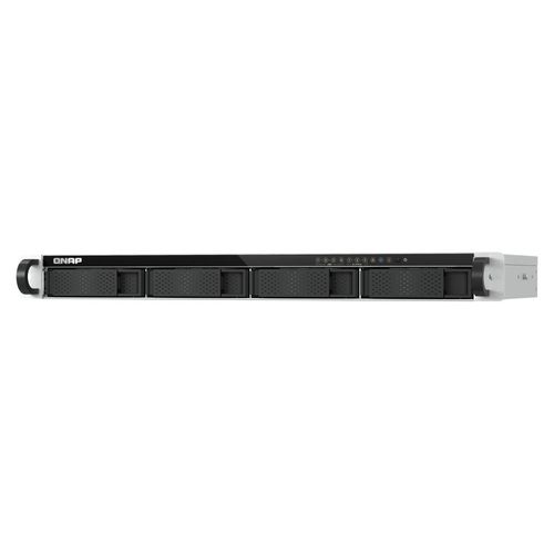 NAS QNAP 4 baias 1U - TS-h765eU-8G-BR (Intel Atom, DDR5, 4 x 2.5pol SATA, PCIe M.2 2280, 8GB)