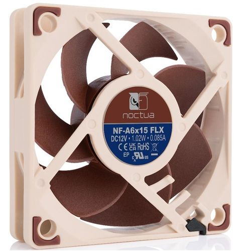 Ventoinha (Cooler) - 6cm - Noctua - NF-A6x15 FLX