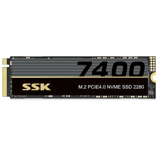 SSD - M.2 (2280 / PCIe NVMe) - 2TB - SSK MP101 PRO (Gen4, R/W 7400MBs/6500MBs)