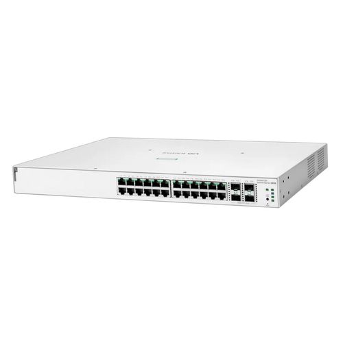 Switch 24 Portas Gerenciável - 1/10GBE 4SFP/SFP+ - HPE Aruba Instant On - 1930 - JL684B