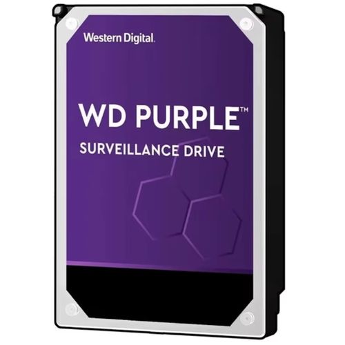 HD 8TB SATA Western Digital Purple - WD85PURZ (3,5pol, 6Gb/s, 5.400 RPM, 256MB Cache)