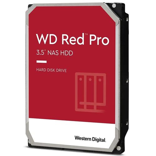 HD 26TB SATA3 Western Digital Red Pro WD260KFGX (3,5pol, 6Gb/s, 7.200 RPM, 512MB Cache)