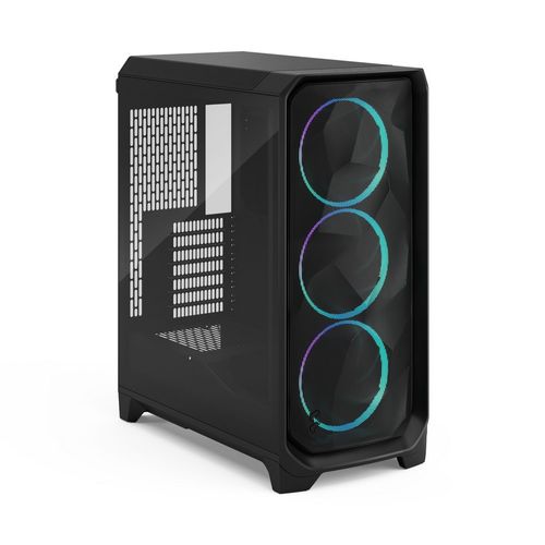 Gabinete E-ATX - Fractal Design Meshify 3 RGB - Preto (TG Light Tinted) - FD-C-MES3A-06