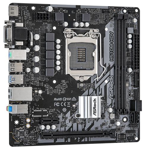 Placa mãe LGA 1200 - ASRock H510M-HDV (Micro ATX)