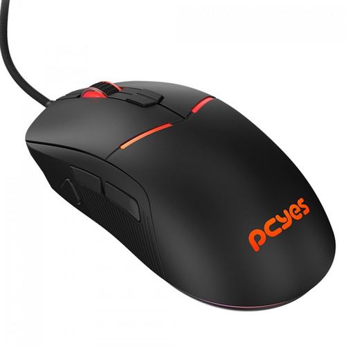 Mouse Gamer PCYES Argus (12400 DPI, RGB, 8 botões) - PMGABV