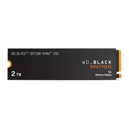 SSD - M.2 (2280 / PCIe 4.0 - NVMe) - 2TB - WD Black SN7100 - WDS200T4X0E