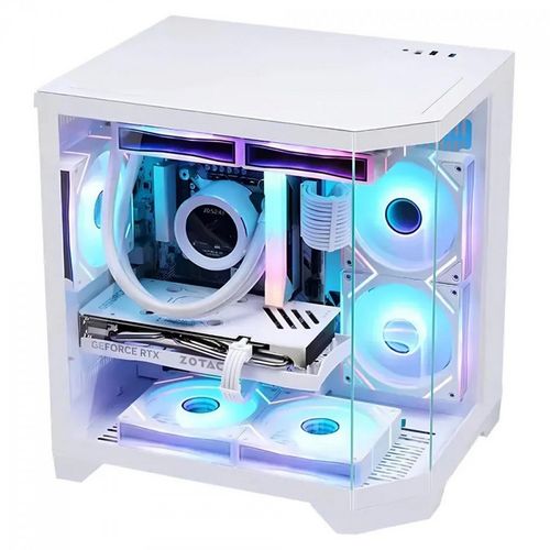 Gabinete mATX - Liketec Impossible Snow