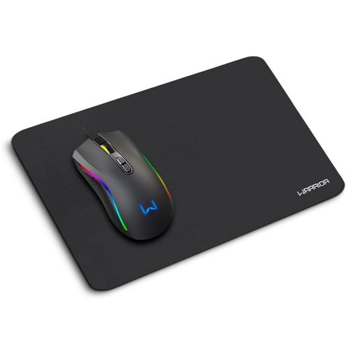 Kit Mouse - 3600DPI - 7 Botões RGB e Mousepad Armory Warrior - MO396