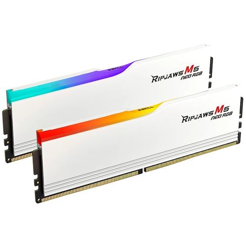 Memória DDR5 32GB (2x16GB) 6000MHz G.Skill Ripjaws M5 Neo RGB - F5-6000J3636F16GX2-RM5NRW