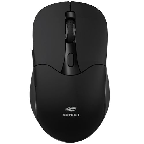 Mouse s/ Fio Recarregável (BT+RC/Nano) C3Tech - M-BT60BK