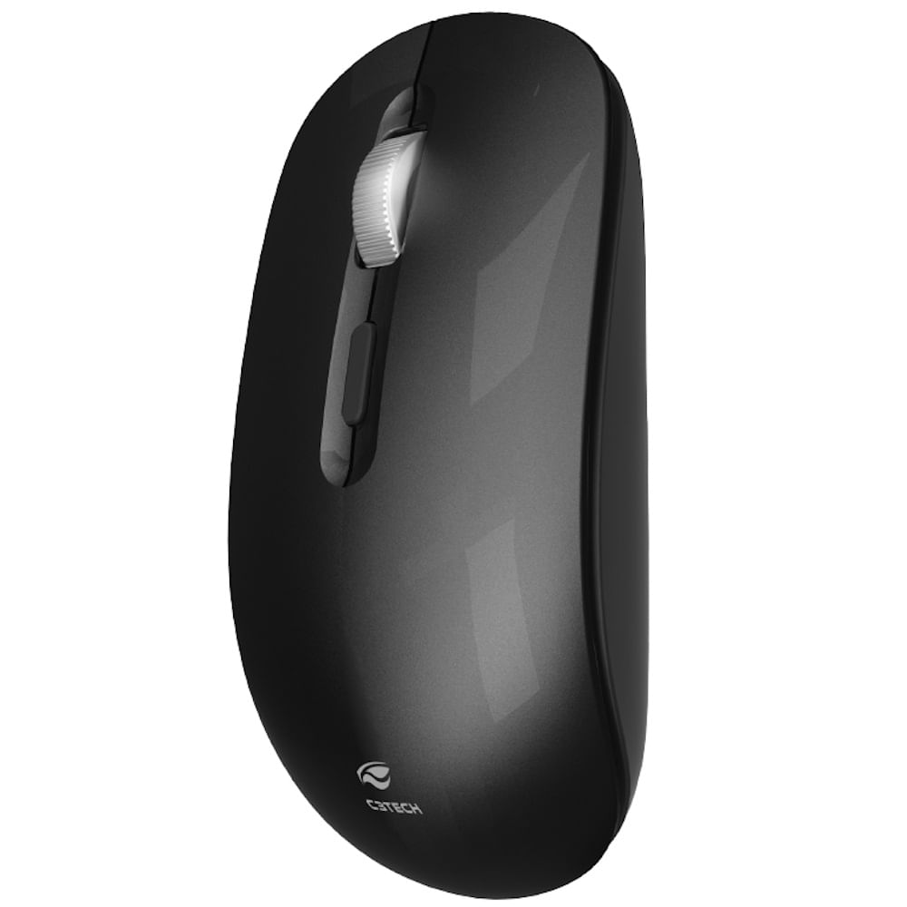 Mouse - Sem fio - C3 Tech - Preto - M-W80BK