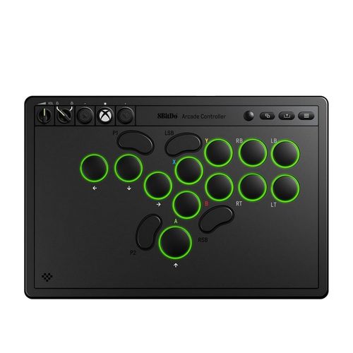 Controle Wireless 8BitDo - Arcade Controller p/ Xbox - 81JB01D