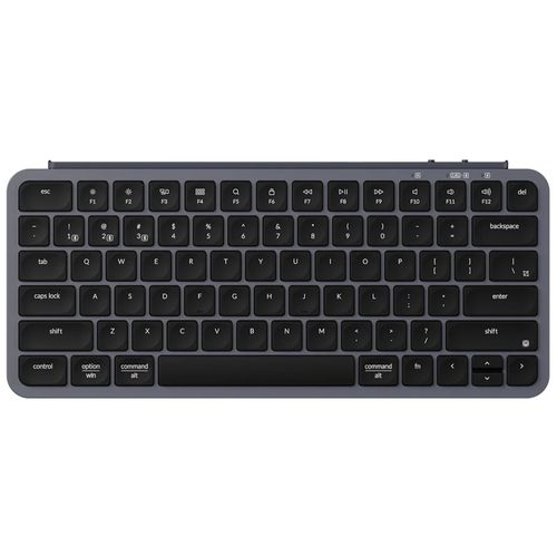 Teclado Keychron B1 Pro Ultra-Slim - Wireless, Low Profile, Layout americano, Preto - B1P-K1