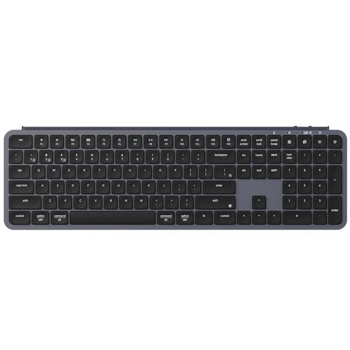 Teclado Keychron B6 Pro Ultra-Slim - Wireless, Low Profile, Layout americano, Preto - B6P-K1