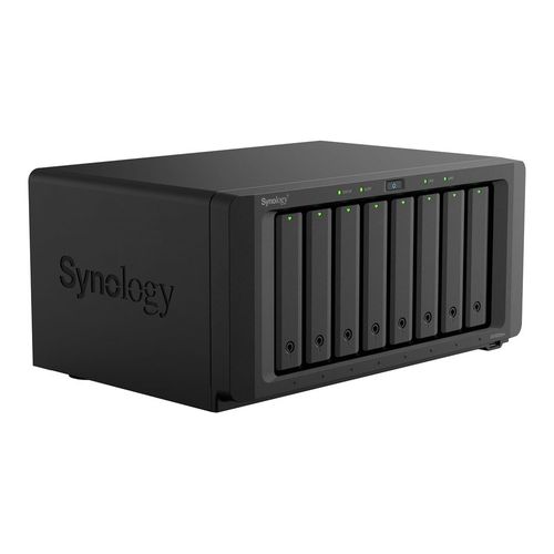 NAS Synology Diskstation 8 baias DS1825+ (AMD Ryzen V1500B, 8GB DDR4 ECC Sodimm, 2x 2.5GbE LAN, 2x USB 3.2 Gen1, 2x USB Type-C Exp)