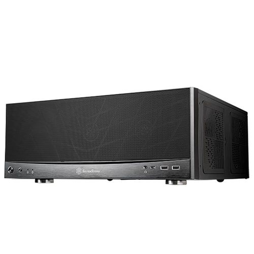 Gabinete Silverstone HTPC - GD11 c/ suporte para radiador - SST-GD11B