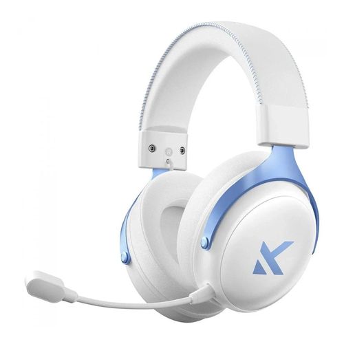 Fone de ouvido MCHOSE V9 Pro Gaming Wireless - Sky White - HW-V9-3
