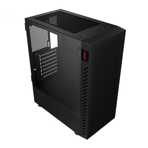 Gabinete ATX - PCYES Bolter Black Vulcan - Lateral em Vidro - GBBVP_