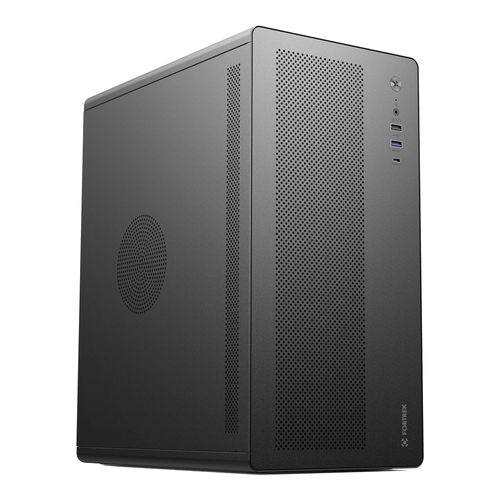 Gabinete mATX - Office Fortrek GO22 Premium - Preto - 85740