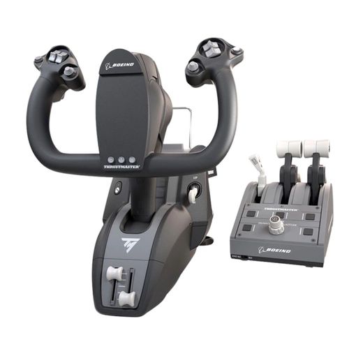 Joystick - Thrustmaster TCA Yoke PACK Boeing Edition - Preto