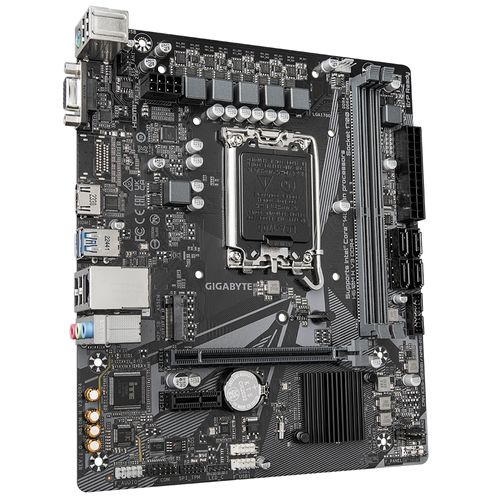 Placa mãe LGA 1700 - Gigabyte H610M H V3 DDR4 (Micro ATX)